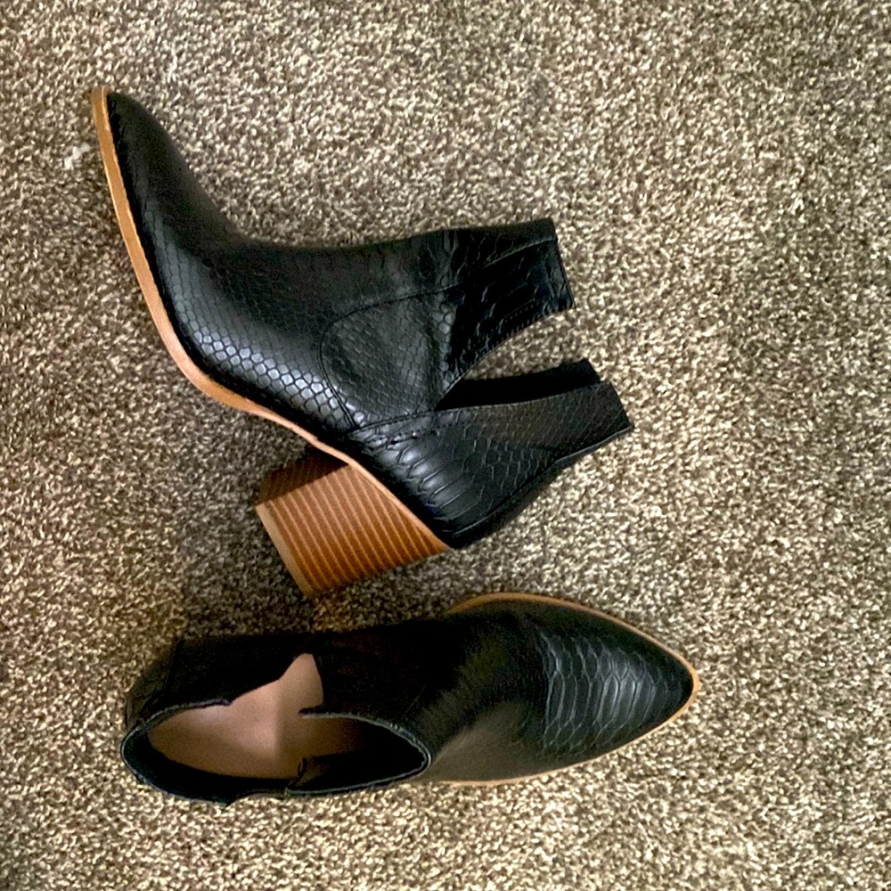 black boots